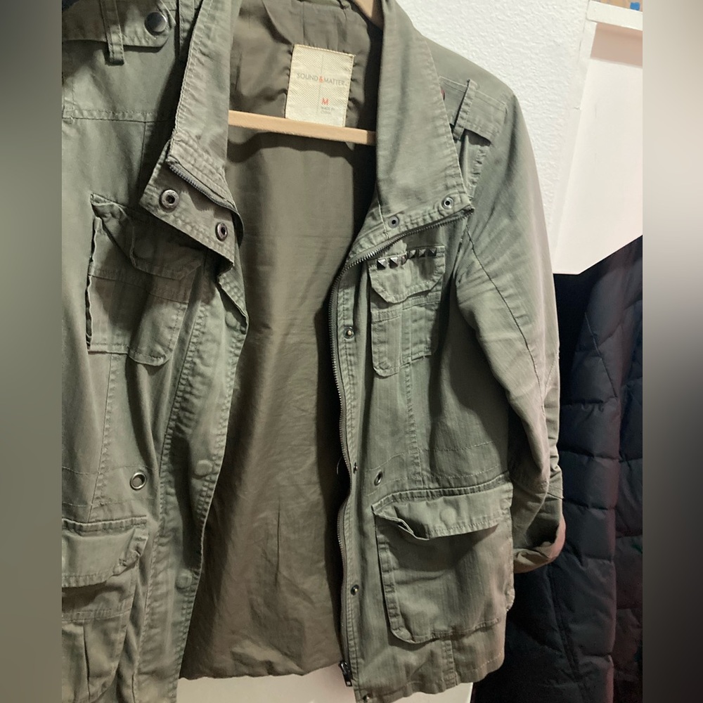 Olive Green Army Jacket
